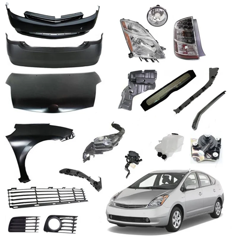 

Wholesale all body parts headlight taillight bumper for prius 04-09 NHW20
