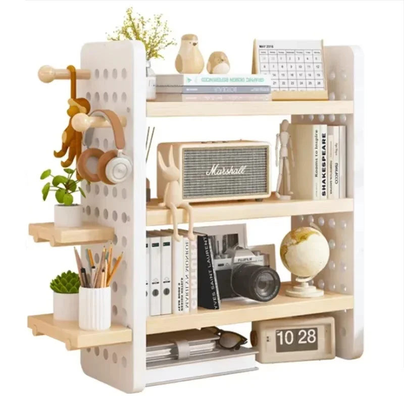 Organizer Storage Magazine Holder Aesthetic Hole Board Newspaper Holder Display Stand Estante Oficina Furniture Desk