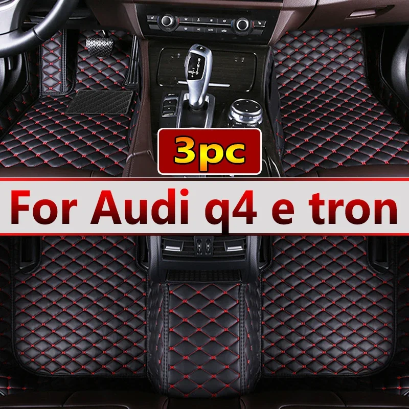 Tappetini Auto Per Audi Q4 E Tron 2022 Dropshipping Center Accessori Interni Auto Tappeti In Pelle Tappeti Tappetini