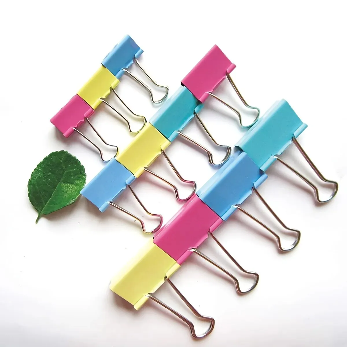 Paper Clips 240PCS Color Office Clip Set Multi Size Office & School Supplies Rubber Band Document Sorting