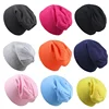 0M-4Y New Baby Street Dance Hip Hop Spring Autumn  Hat Scarf for Boys Girls Knitted Cap Winter Warm Solid Color Children 2