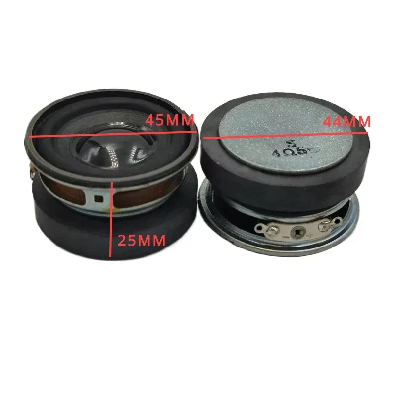 SOTAMIA 2Pcs 45MM Mini Speaker 4 Ohm 5W Full Range Speakers Multimedia Bluetooth Speaker Sound Music Home Theater Loudspeaker