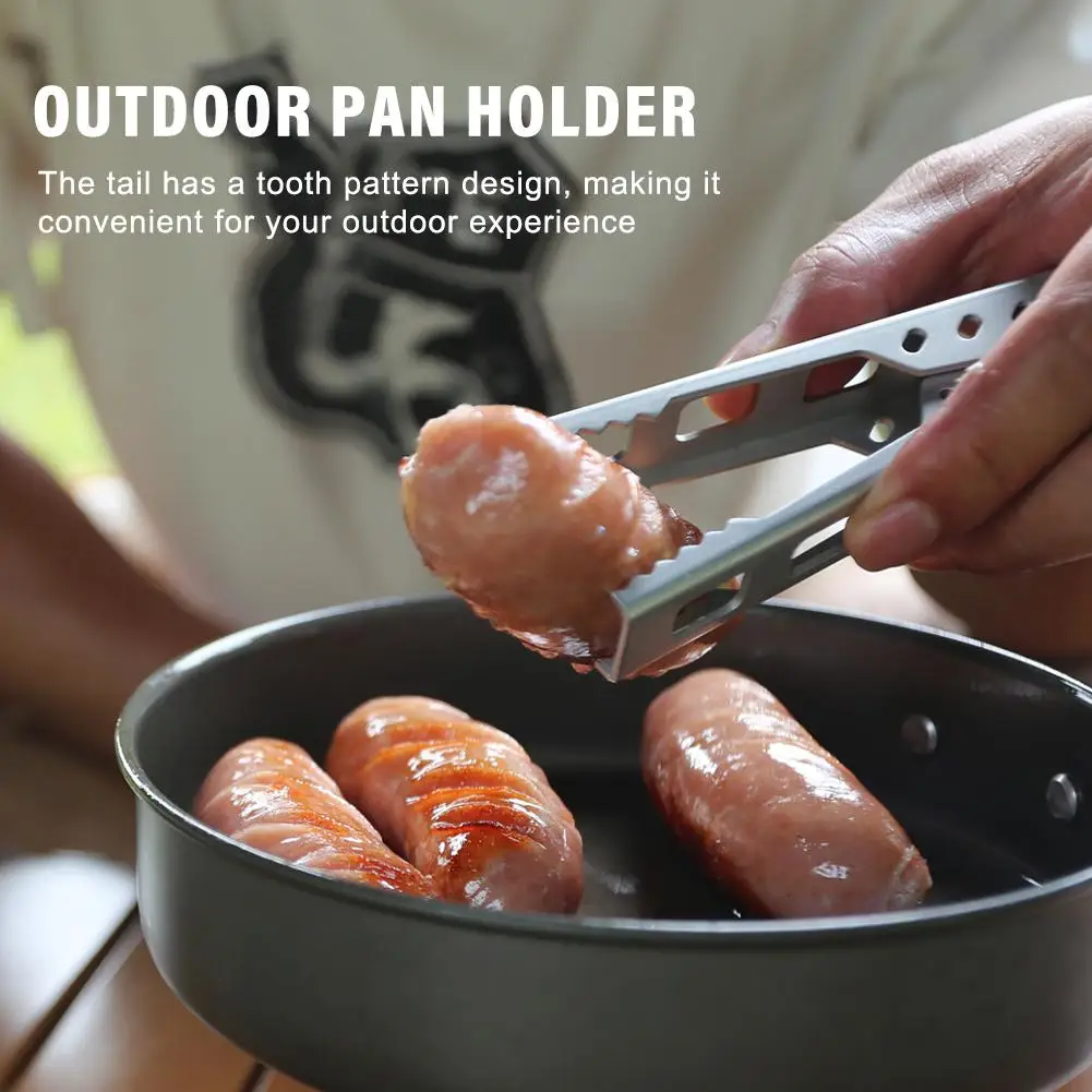 Camping Pot Pan Gripper Handle Pot Clips Kitchen Tools Anti-hot