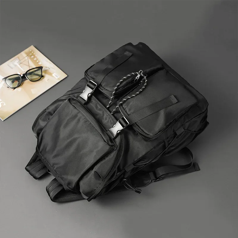 Men's Backpack Brand Oxford Cloth Waterproof Backpack Large Capacity Multi-pocket Outdoor Travel