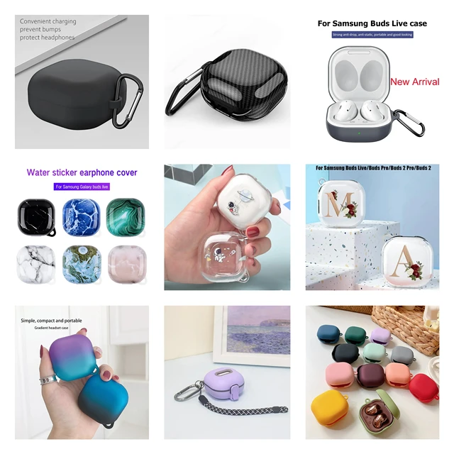 Funda transparente de TPU para Samsung Galaxy Buds 2 Pro / Galaxy Buds 2 / Galaxy  Buds Pro / Galaxy Buds Live - AliExpress