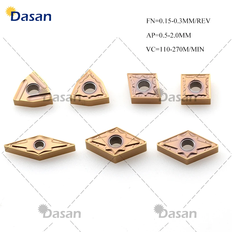 

10PCS WNMG CNMG VNMG DNMG SNMG Carbide Inserts CNC Lathe Turning Plates WNMG080404 CNMG120404 VNMG160404 SNMG120404 DNMG150612