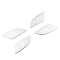 4pcs sliver sticker