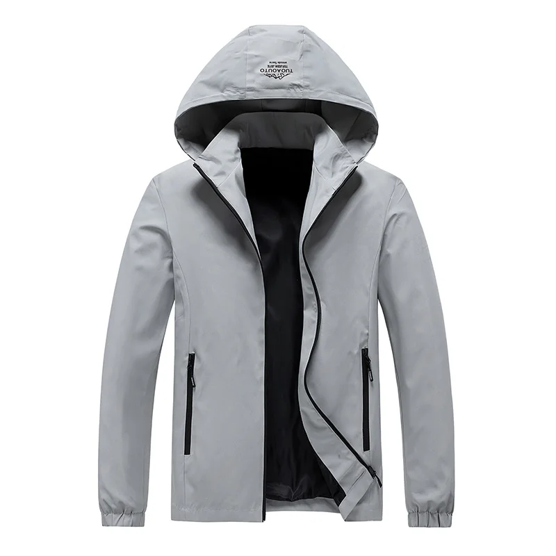 

2023 New Men Spring Autumn Casual Outdoor Mountaineering Camping Windproof Breathable Jacket Coats Men Waterproof Jacket Men
