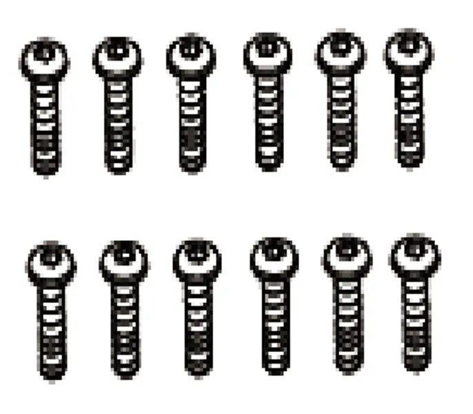 ZD Racing EX07 Button Head Screws M4*16 12PCS 8586