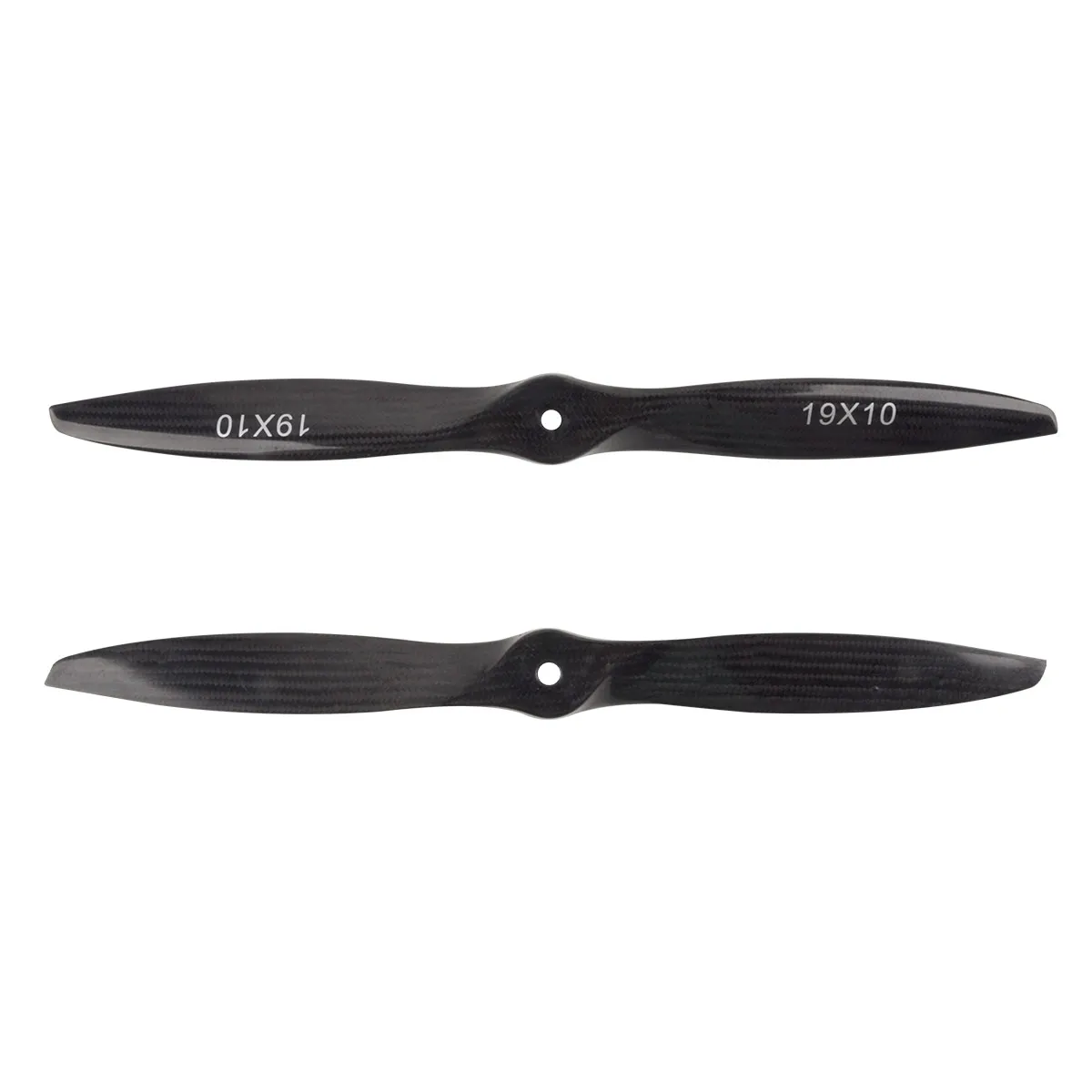 Hélice de fibra de carbono para avión de Gas RC, accesorios de hélice