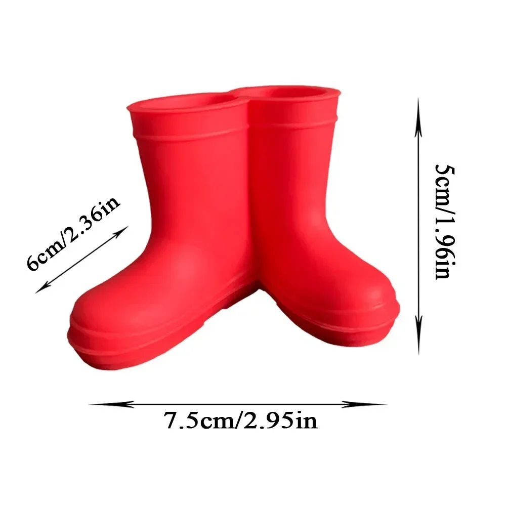 Silicone Toothbrush Holder Creative Rain Boots Toothbrush Organizer Cartoon Storage Stand Bathroom Products 브러쉬 케이스 ba&ntilde;o