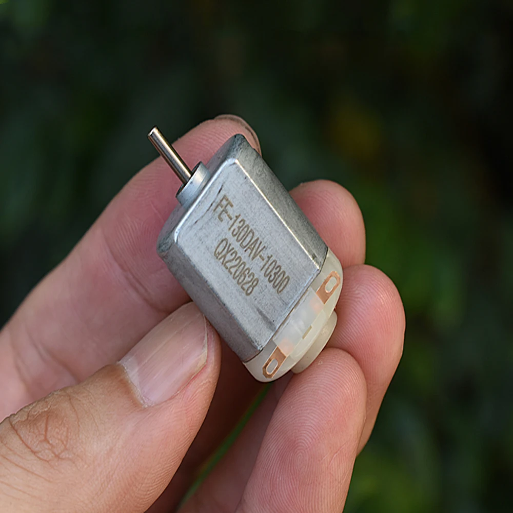 Mini FE130DAV10270 DC Motor DC 12V 13000RPM 9.5mm Shaft Electric 130