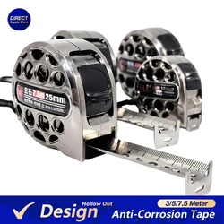 Waterproof High - Precision Retractable Tape Measure - Anti - Corrosion Ruler for Woodworking, DIY, and Construction