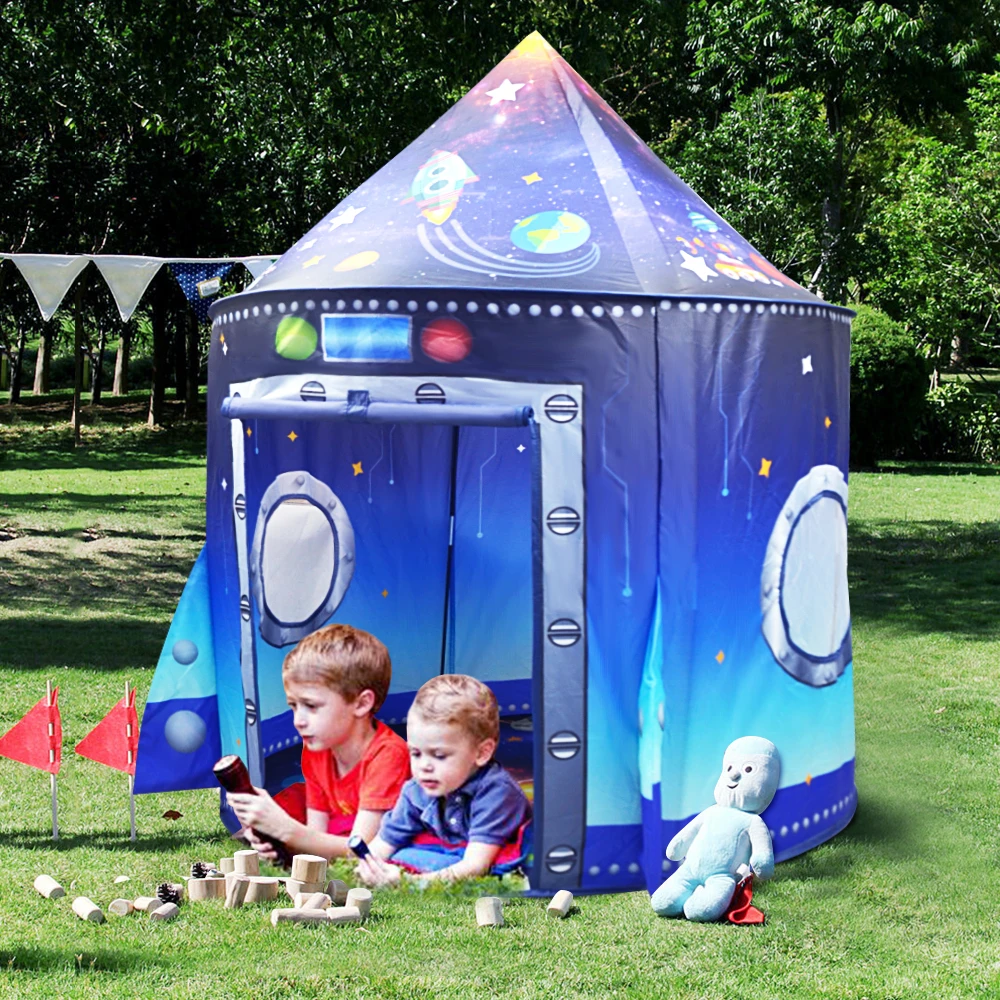 Kids Tent Space Children Play House Child Tente Enfant Portable Baby Play House Tipi Kids Space Toys Play House For Kids 3