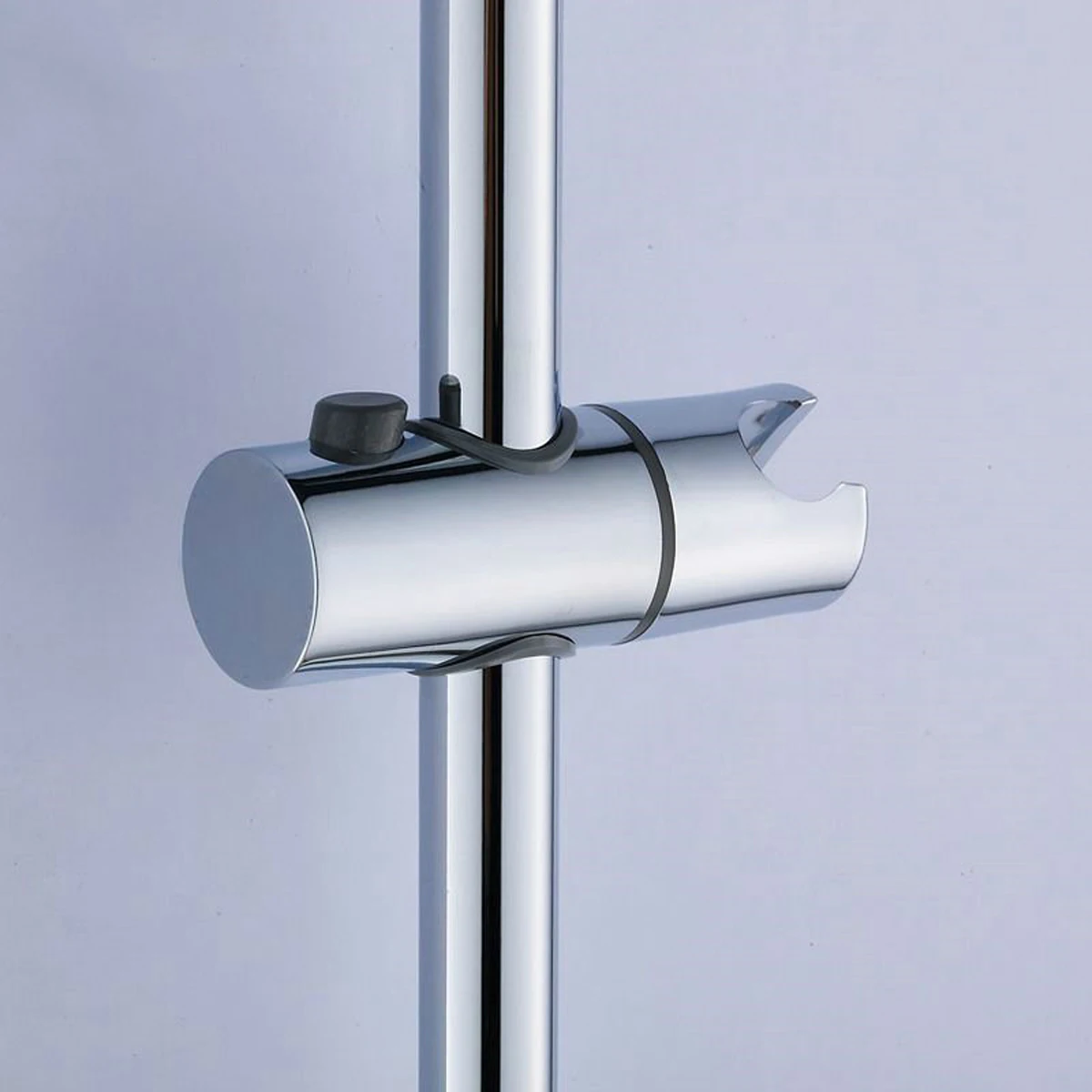 Bathroom Accessories Universal 18~25mm ABS Plastic Shower Slide Rail Bar Holder Adjustable Clamp Holder Bracket Replacement shower bracket shower holder