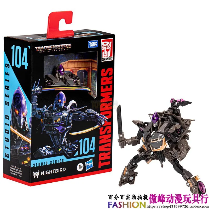 

Anime Original Takara Tomy Hasbro Transformers Studio Series SS104 NightBird Tcollecting Toys Transformers Toys Birthday Gift