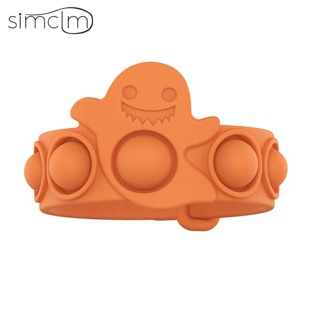 Mini Anime Push Keychain for Children Adult Sensory Trinkets Pop Bubble Among Us Key Ring Educational Cute Toy Anti-stress Funny DD