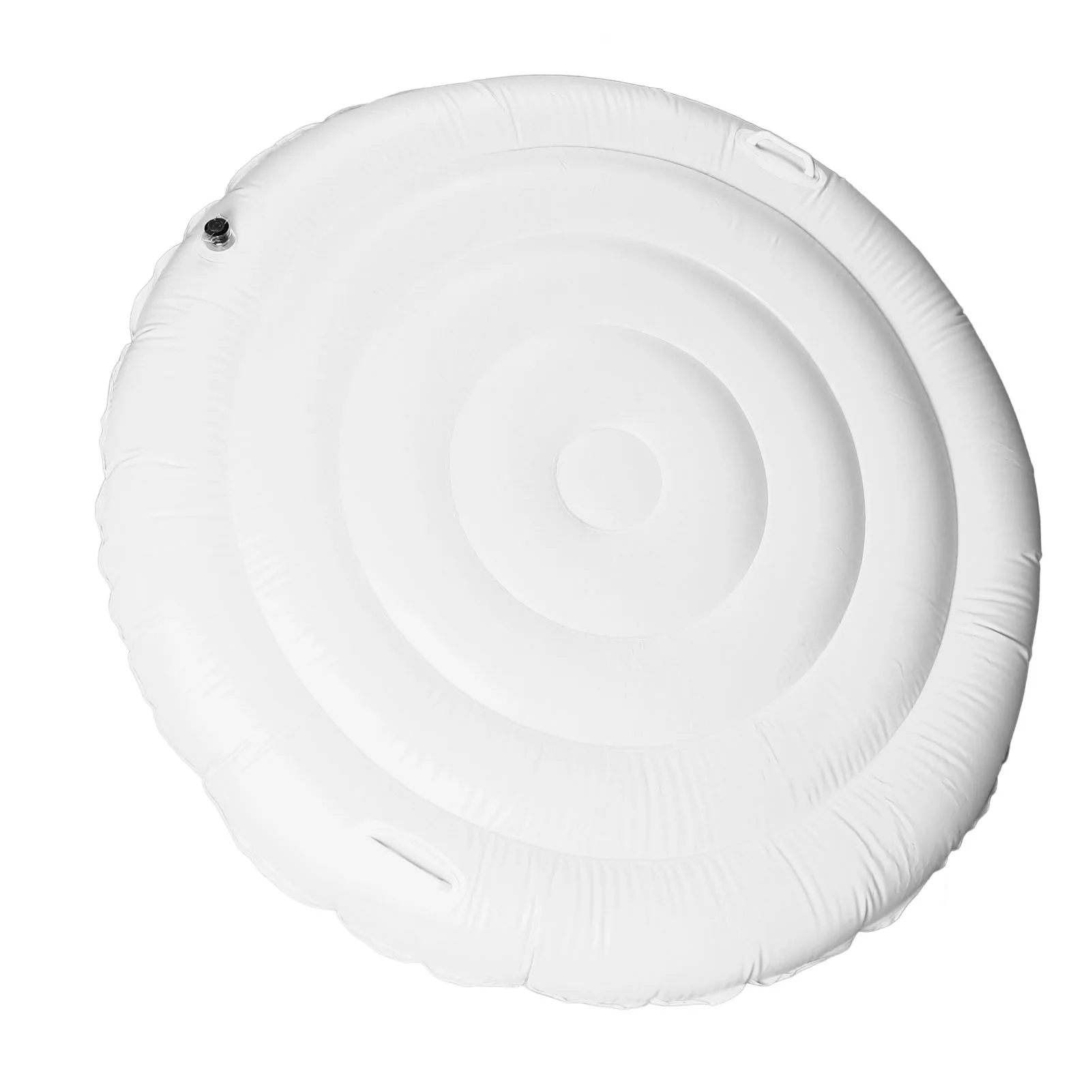 4.5 Ft Inflatable Hot Tub Cover Foldable Energy Saving Lid for Round Outdoor Inflatable Hot Tubs Round Tub Cover pool cover hot tub cover repair kit