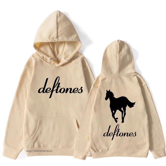 Creev Loose Hoodies for Men Deftones Hoodie Hip-Hop Sweatshirts