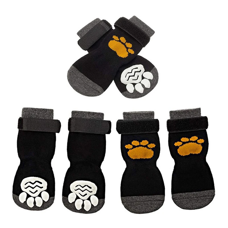Non-Slip Dog Socks For Small Breeds - Skid-Free Grip Socks In Sizes S, M, L (USA Seller) 9 thumbnail image