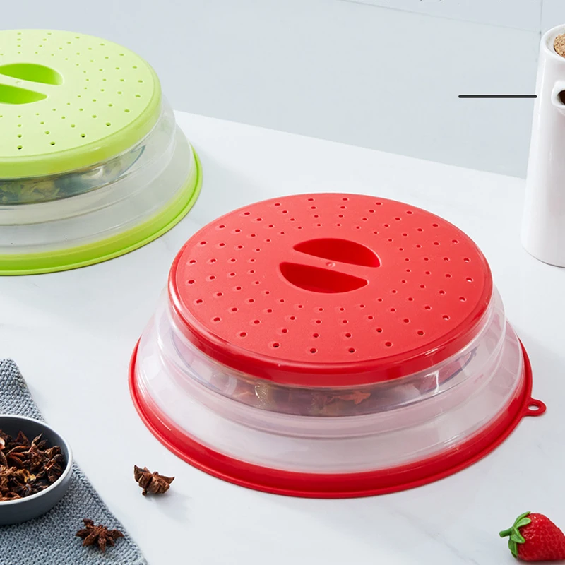 Microwave Heating Folding Cover silicone covers microwave splatter cover