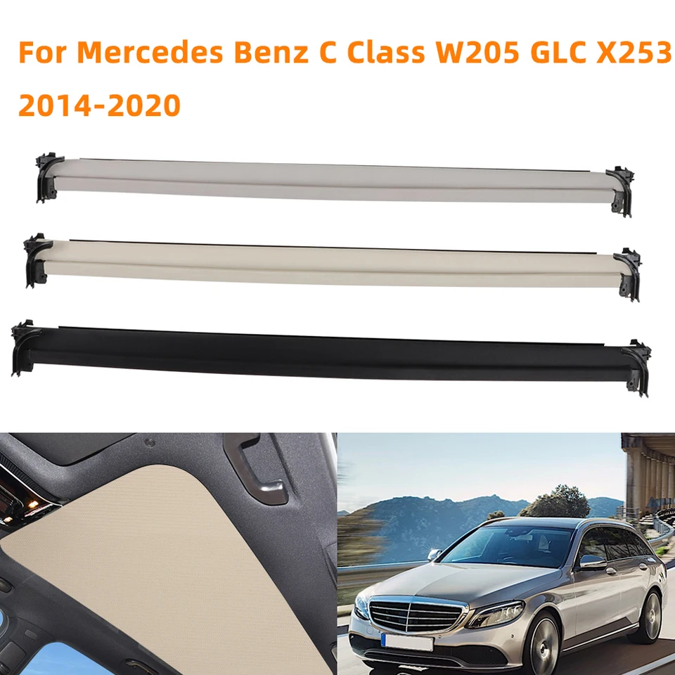Pare-soleil Pour Mercedes-Benz CLA (X117/W117/C117) 2014-2016 - Toit Panoramique - Noir