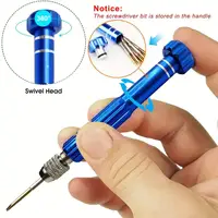 1pc 5-in-1 Multifunctional Small Screwdriver Kit Repair Tool for Eyeglass, Sunglasses, Electronics, Cellphone, Jewelry and More 2