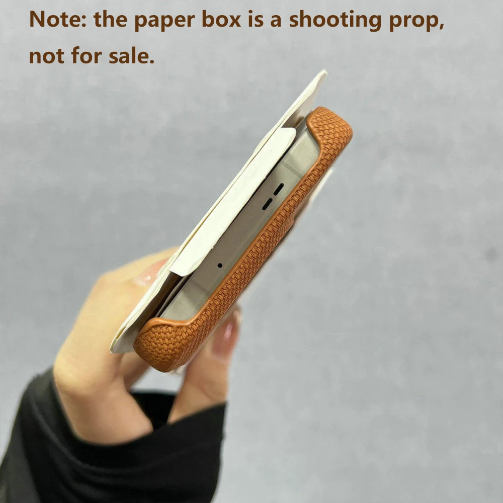 Premium PU Leather Iron-On Nylon Fabric Frameless Cooling Case