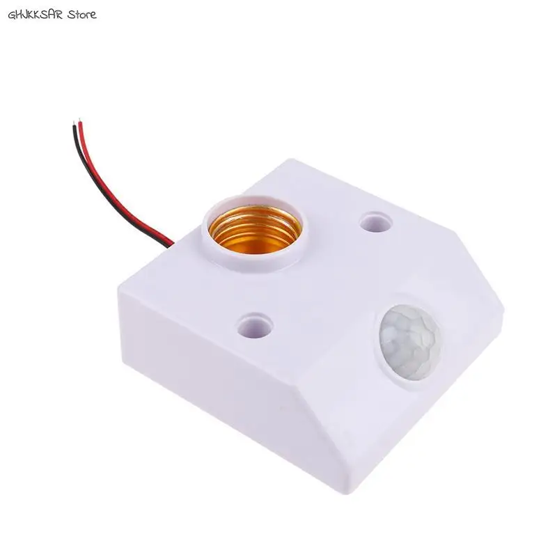 Lamp holder 1x NEW Nut Socket With PIR Motion Sensing Switch AC 90V-250V