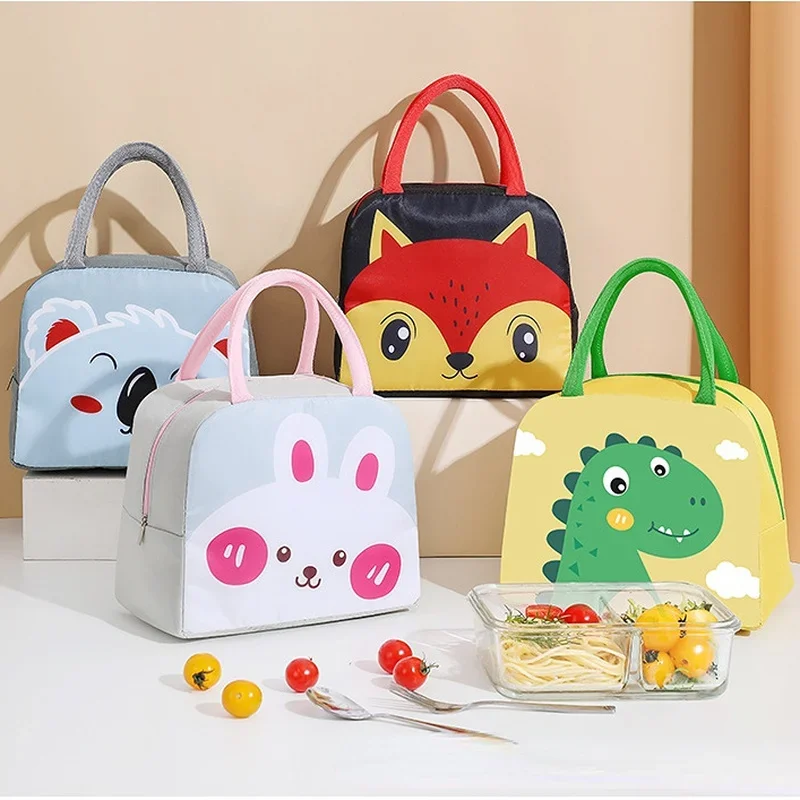 Waterproof Insulated Lunch Bags Women's Kids Tote Thermal Lunch Box Cooler Bags for Outdoor Picnic Foods Storage Container lunch bag,bento bag,cooler bag
