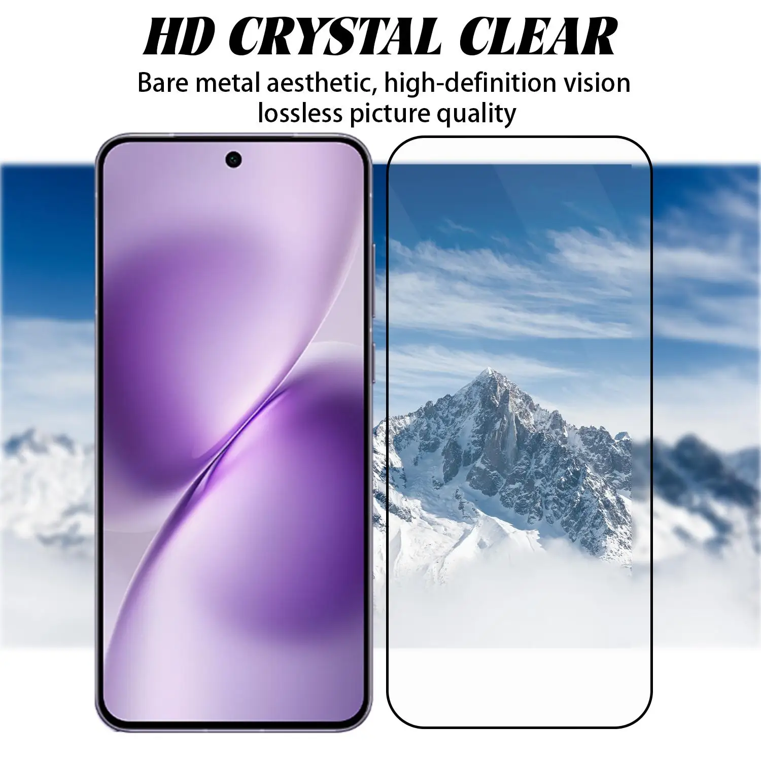 Easy Installation Tempered Glass HD Screen Protector with Dust-Free Technology