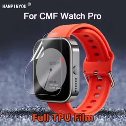 For CMF Watch Pro SmartWatch Ultra Clear Slim Glossy Repairable Skin Soft TPU Hydrogel Film Screen Protector -Not Tempered Glass