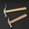 Leather Upper Handmade Hammer With Wooden Handle For Tapping Over Hand Stitches Lacing Remmending Shoe Lightweight Making Tool 2