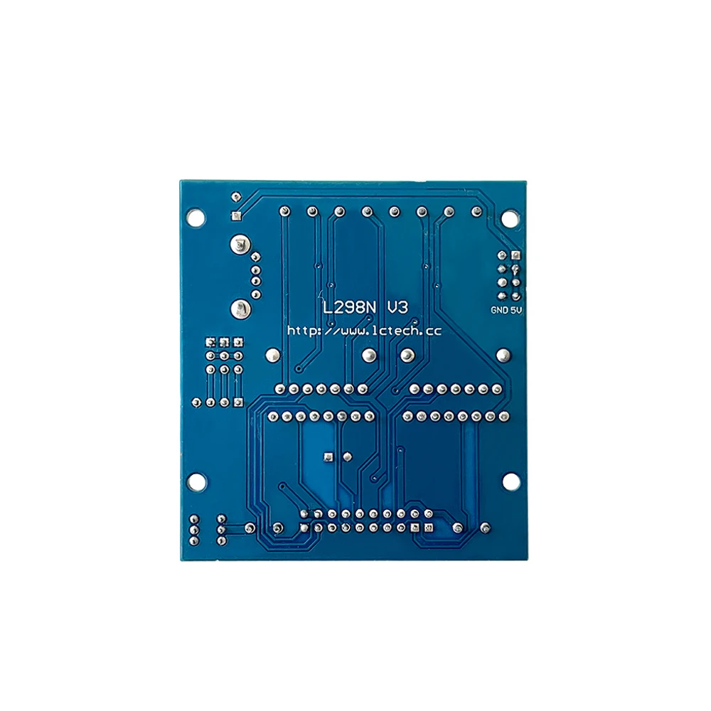 L298N 모터 드라이버 보드 4 웨이 모터 속도 컨트롤러 모듈 Arduino 스마트 카용 정방향 역회전 모터 컨트롤러