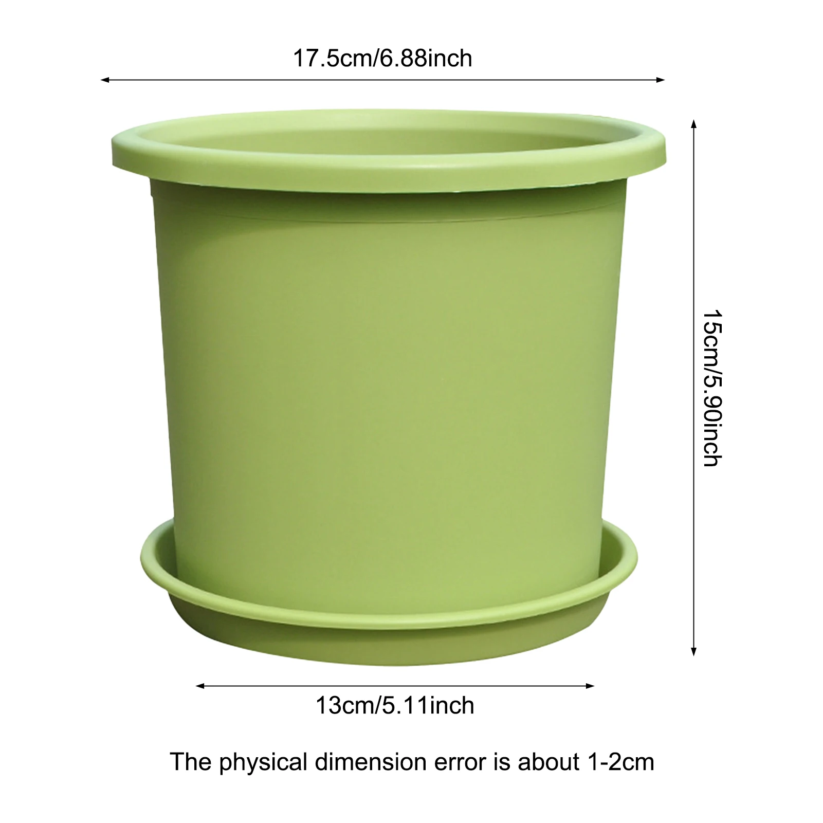 Enhanced Thickened PP Plastic Flowerpot