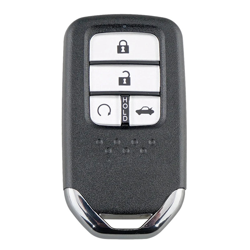 

Car Smart Remote Key 4 Buttons 433Mhz ID47 Chip Fit For Honda Civic 2014-2017