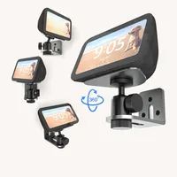 Echo Show 5 (3rd Gen) Adjustable Stand Aluminium Alloy Wall Mount Bracket Strong Magnetic Table Silver Stand