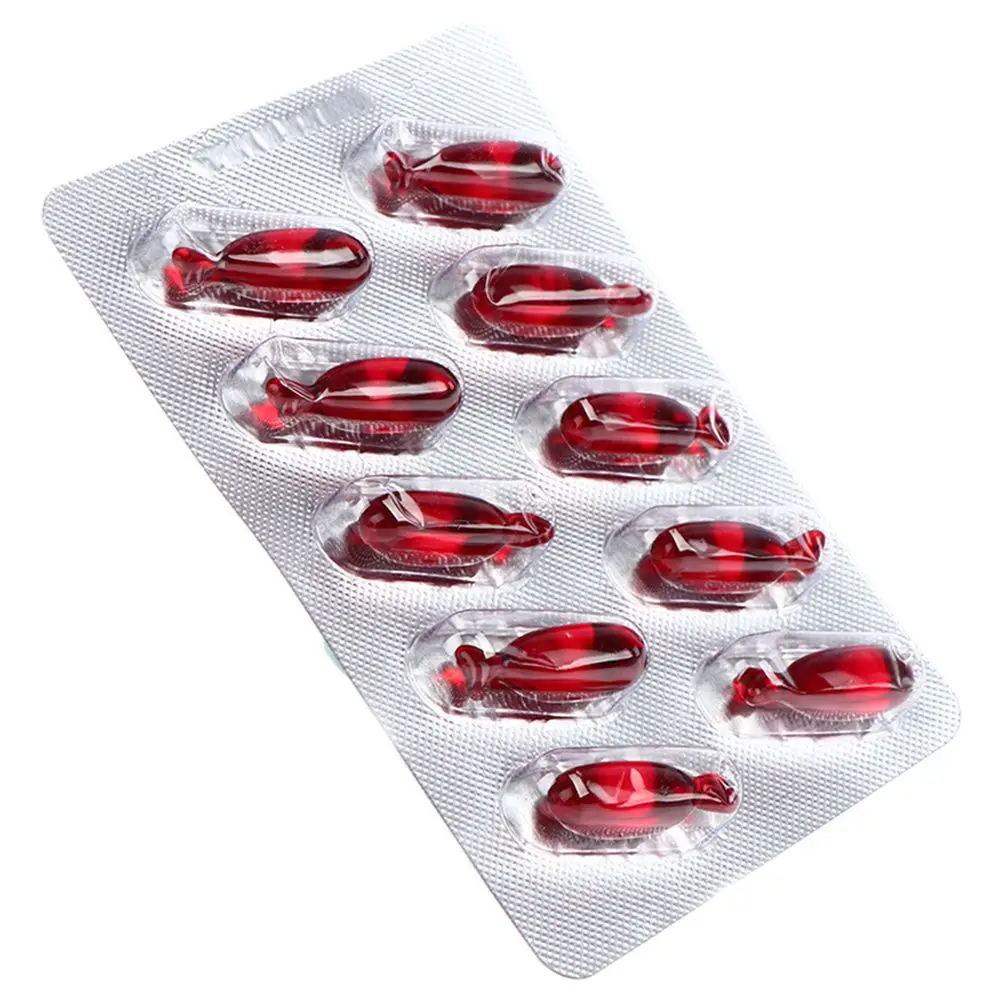 10Pcs Hematemesis Capsules Halloween April Fools Day Party Props Realistic Fake Blood Pills Prank Toy