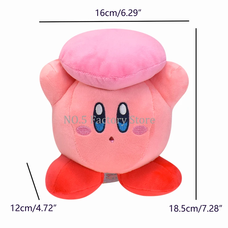 Kawaii Star Kirby Plush Doll Heart Kirby Quality Cartoon Stuffed Peluche  Toys For Children Christmas Birthday Great Gift