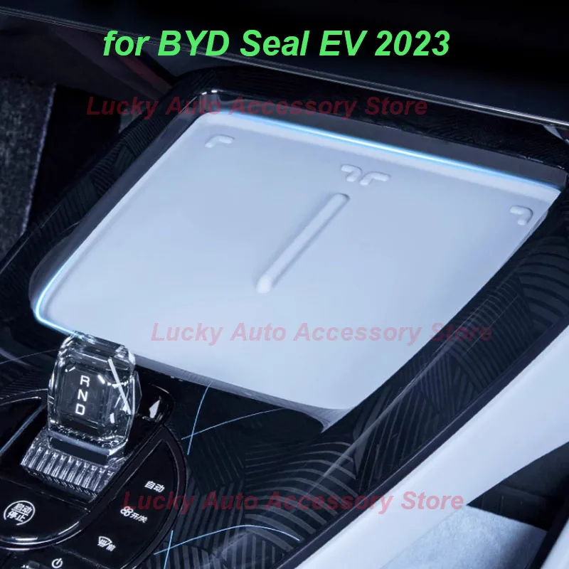 

Car Central Wireless Charging Pad for BYD Seal EV 2023 Cover Silicone Anti-slip Dustproof Protective Mat Interior Accessories