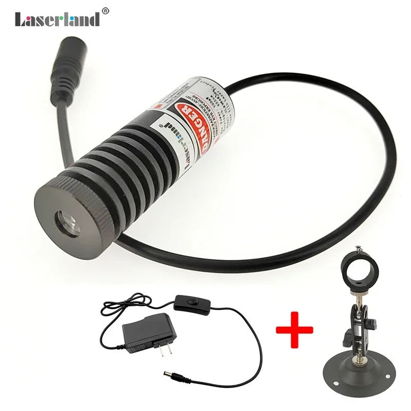 

22*70mm Focusable 650nm 20mW 60mW 100mW Red Line Generator Diode Laser Module Projection adapter mount cloth wood cutting
