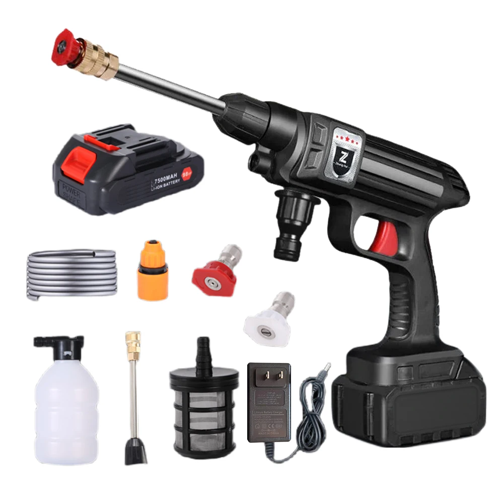 Rechargeable Car Wash Machine with Li-ion Battery for Auto Home Cleaning