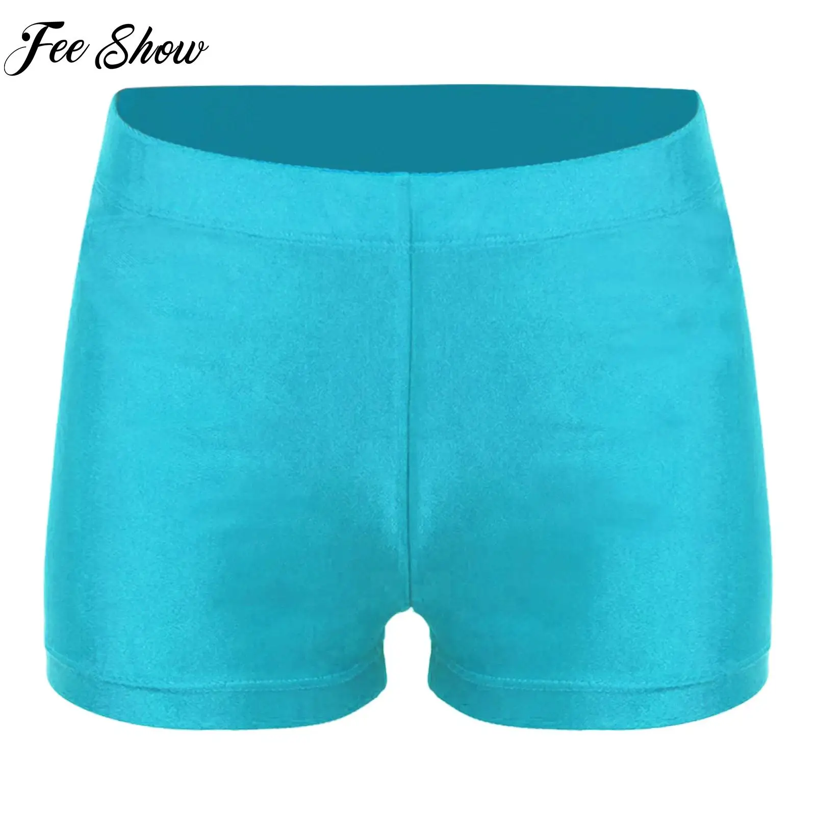 Kids Boys Bathing Trunk Swimming Short Pants Children's Elastic Waistband Gymnastics Shorts for Training Bottoms Swim Shorts