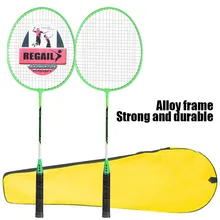

Badminton Racket Shock-Absorbing Ferroalloy Badminton Racket with Storage Bag Racquet Sports Accessories Badminton Racket