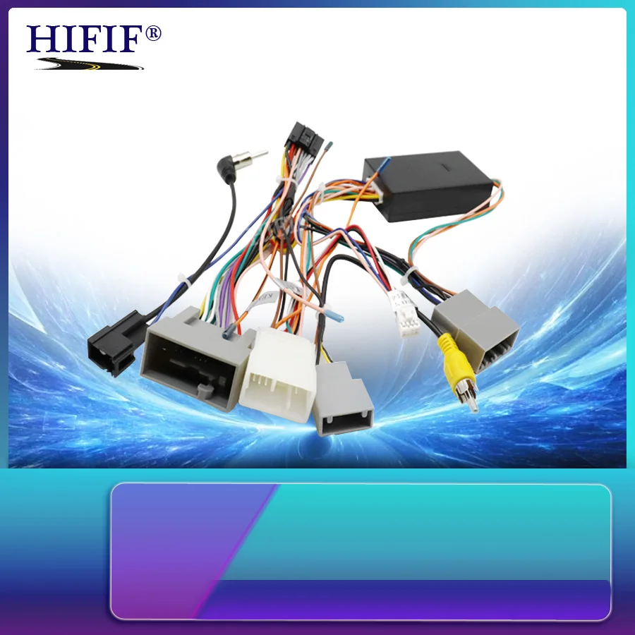 

Автомобильная 16-контактная аудиопроводка с 360 жгутом проводов с can-шиной для Honda CRV стерео монтажный Проводной адаптер