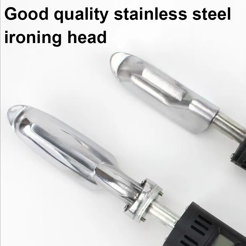 Digital display Adjustable Temperature Electric Soldering Ironing Machine Heat Press Bag Leather Craft Dry Iron Wrinkle Removal 5