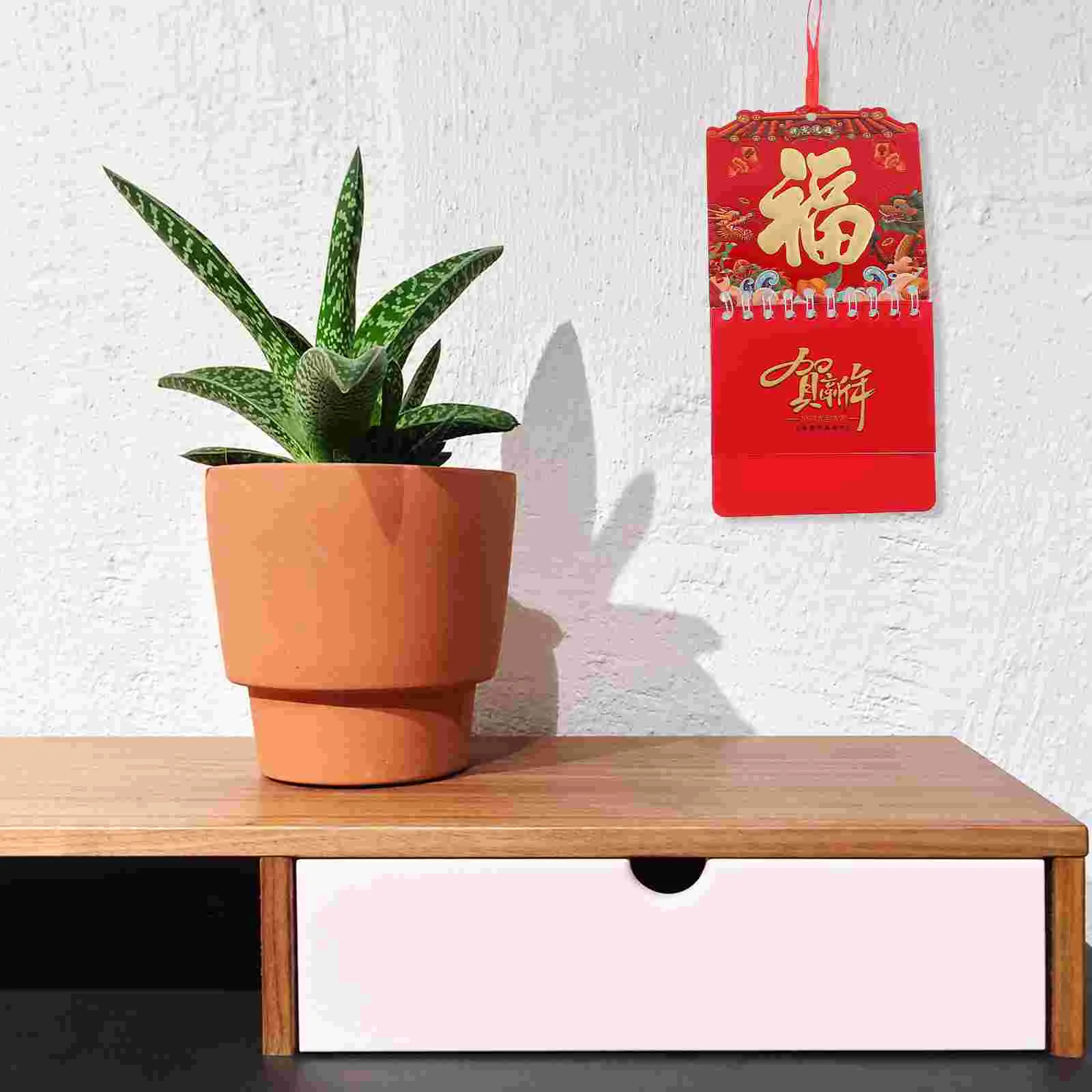 

Tearable Calendar Mini Calendar Hanging Calendar Wall Calendar Pendant Mixed Style