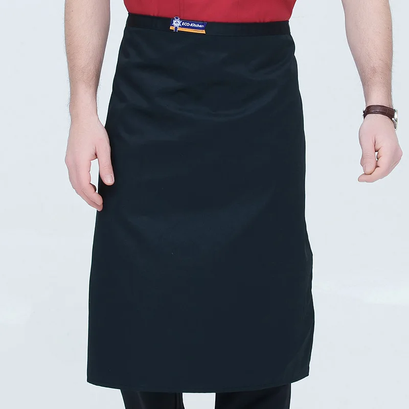 C848 Chef Apron Bust Men Apron Tea Shop Waiter Kitchen Overalls Waist Painting Aprons Waiter Aprons