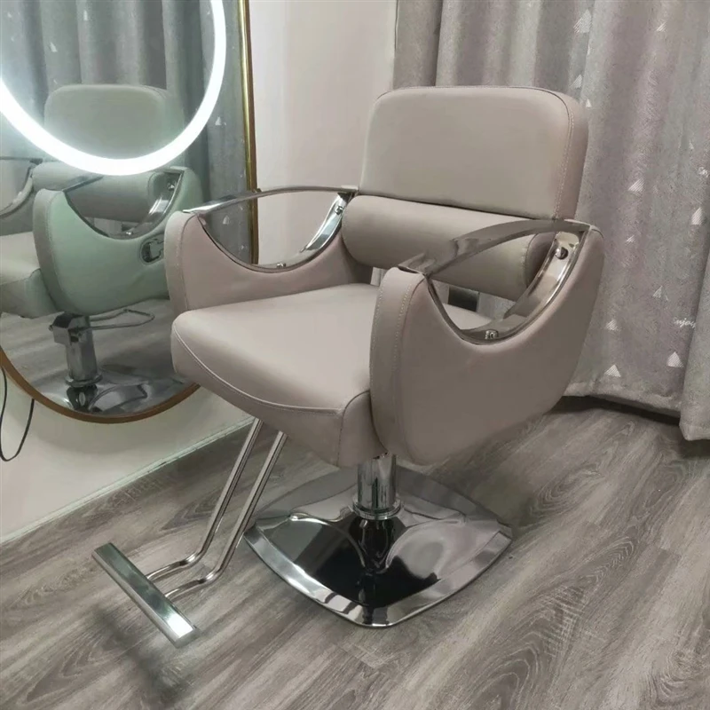 Spinning Equipment Luxury Barber Chairs Pedicure Rolling Beauty Barber Chairs Manicure Cadeira Barbeiro Salon Furniture YQ50BC