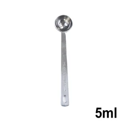 Premium Stainless Steel Coffee Scoop with Long Handle - Ideal (5ml)
